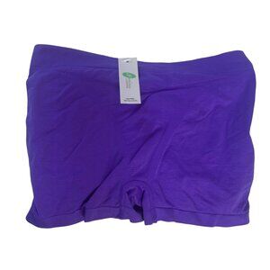 Femina Seamless Padded Boyshorts Shapewear Enhancement Purple Size OS New
